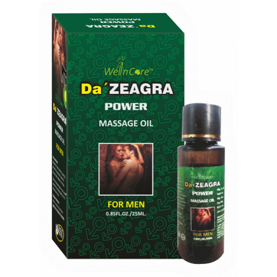 DA ZEAGRA HERBAL POWER MASSAGE OIL - NEW FORMULA